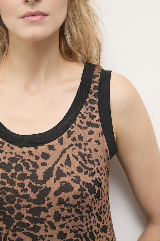 Answear.LAB sukienka 55621.iak brązowy