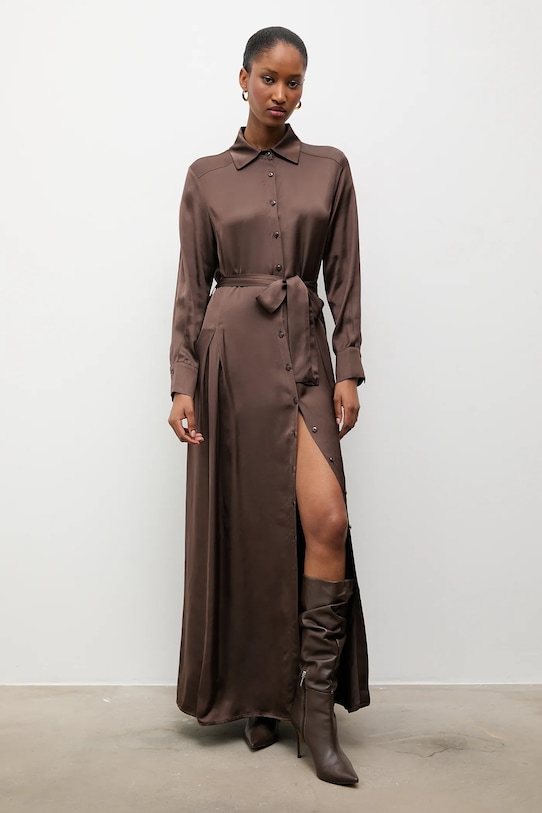 Answear.LAB sukienka casual brązowy 1190.iak