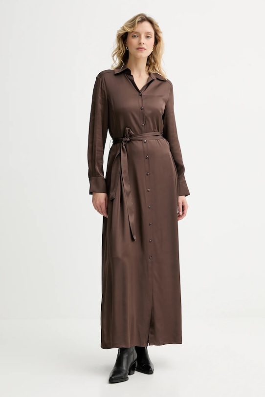 Answear.LAB sukienka 1190.iak brązowy WA25