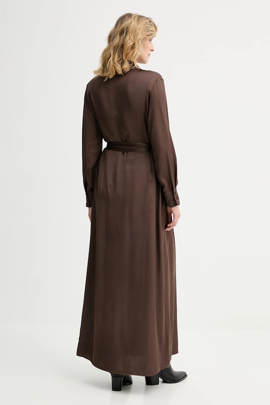Odzież Answear.LAB sukienka 1190.iak brązowy