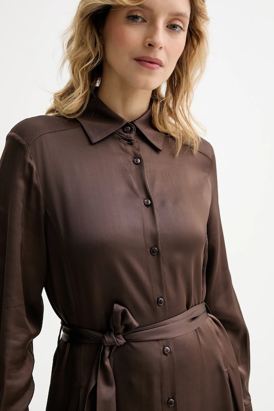 Answear.LAB sukienka brązowy 1190.iak