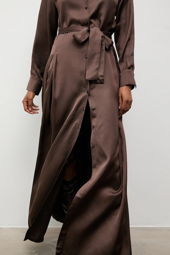 Answear.LAB sukienka 1190.iak brązowy