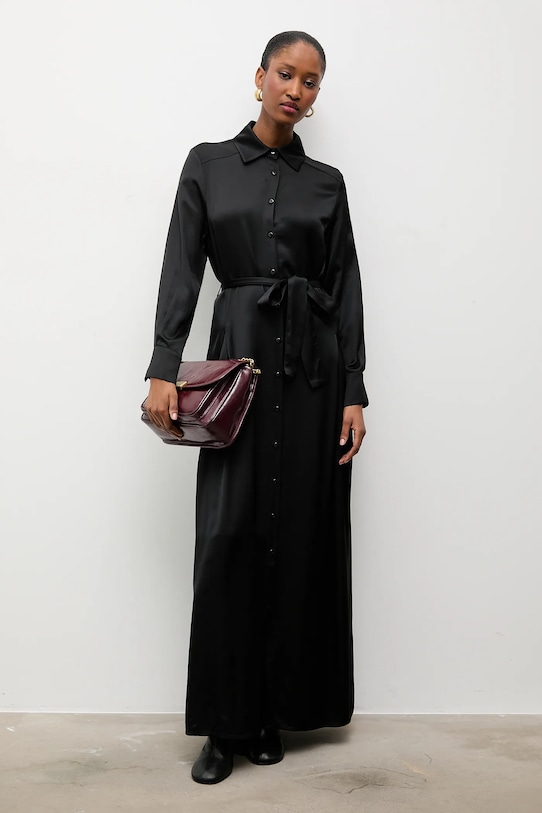 Answear.LAB sukienka 1190.iak czarny WA25