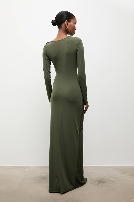 Answear.LAB sukienka zielony rh1.TWK