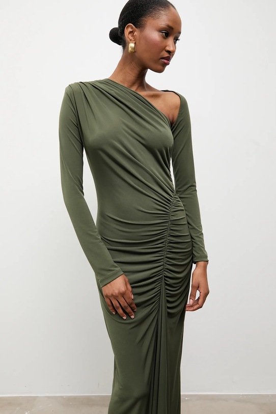 Answear.LAB sukienka rh1.TWK zielony