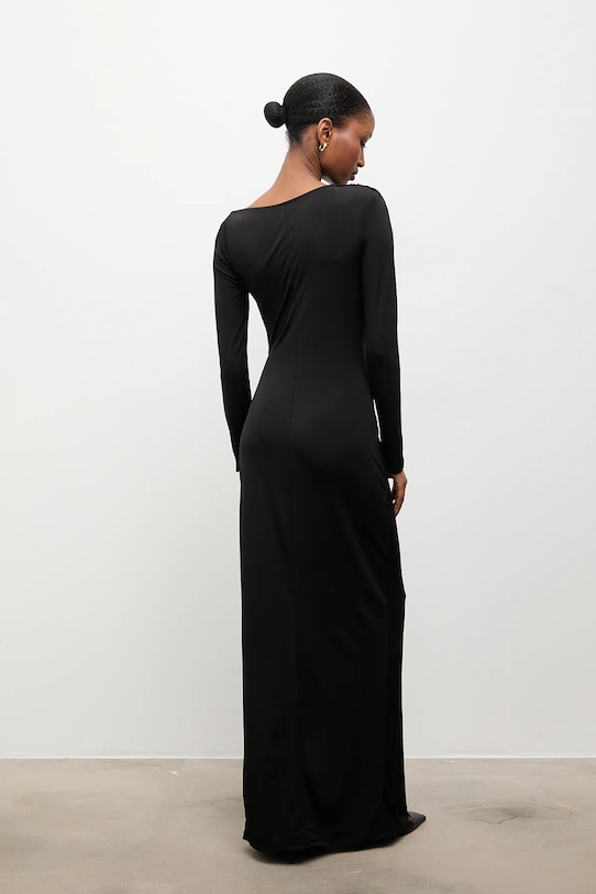 Odzież Answear.LAB sukienka rh1.TWK czarny