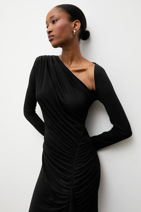 Answear.LAB sukienka czarny rh1.TWK