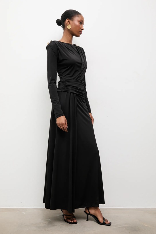 Answear.LAB sukienka sng.101.tos czarny WA25