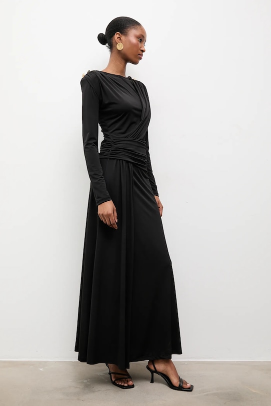 Answear.LAB sukienka sng.101.tos czarny WA25