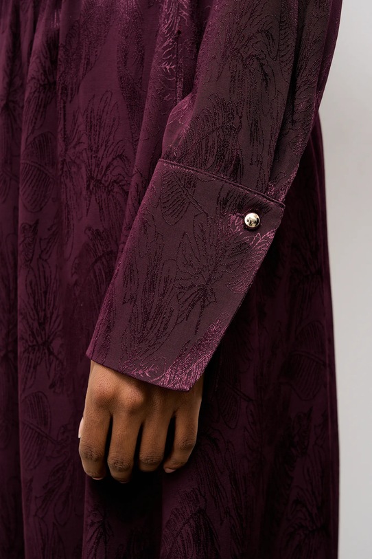 Answear.LAB sukienka 50209.TOS bordowy