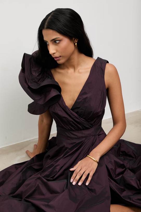 Answear.LAB vestito maxi violetto 58044-25Y.TOS