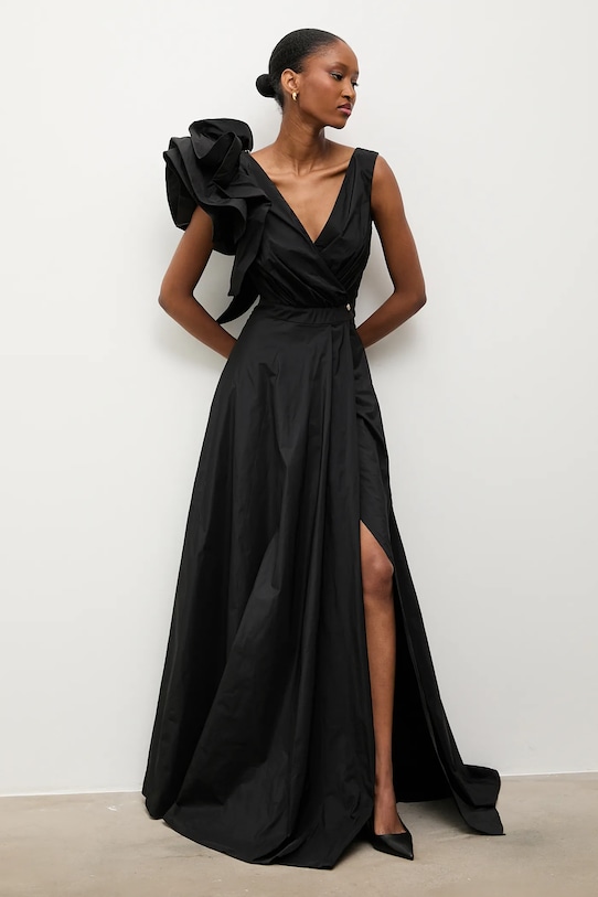 Answear.LAB rochie 58044-25Y.TOS negru WA25