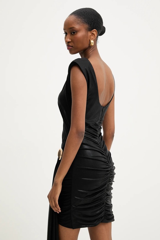 Odzież Answear.LAB sukienka 57995-25Y.TOS czarny