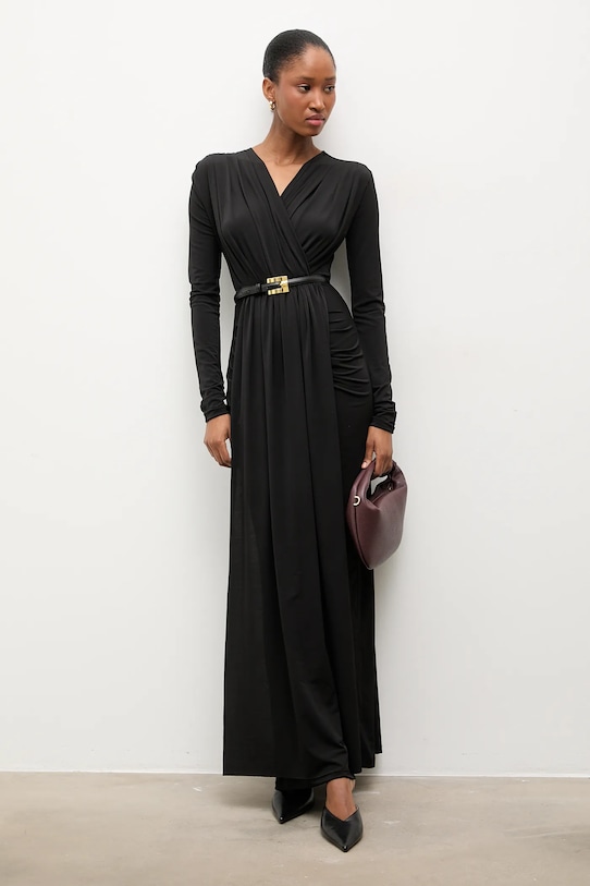 Answear.LAB sukienka rh.01.sng.tak czarny WA25