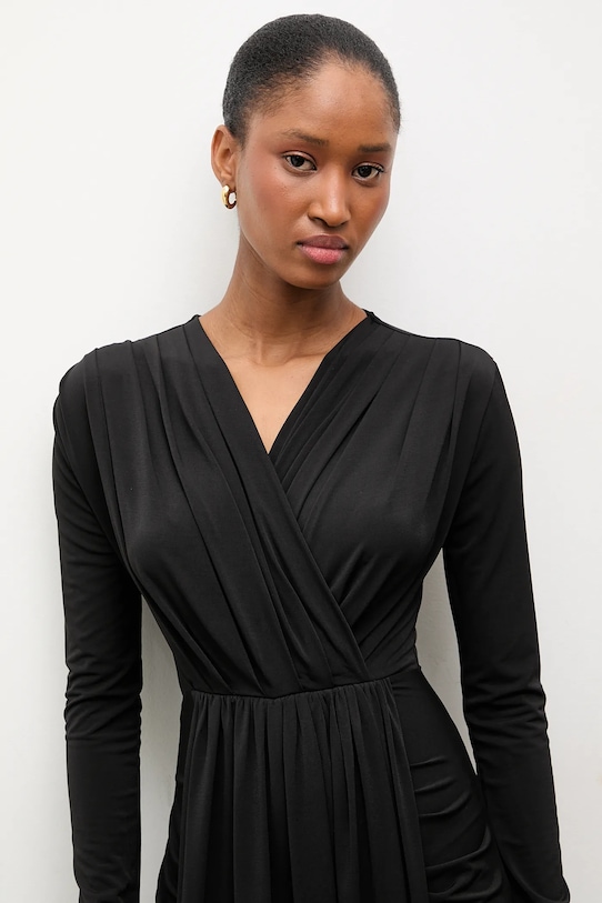 Answear.LAB sukienka rh.01.sng.tak czarny