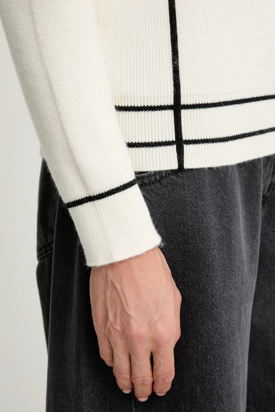 Answear.LAB sweter z kaszmirem 2685.fh beżowy