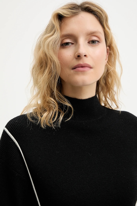 Answear.LAB sweter z kaszmirem czarny 2685.fh