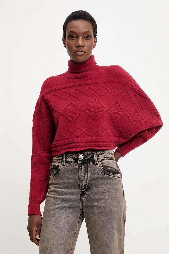 Odzież Answear.LAB sweter z kaszmirem 2722.fh czerwony
