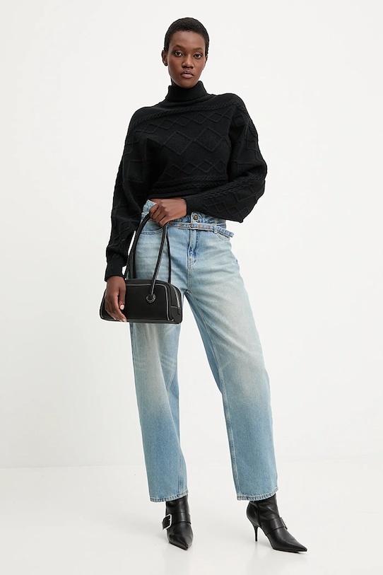 Answear.LAB sweter z kaszmirem 2722.fh czarny WA25