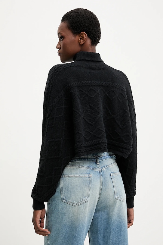 Odzież Answear.LAB sweter z kaszmirem 2722.fh czarny