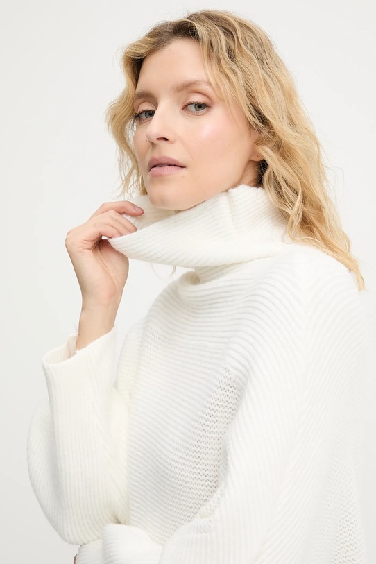 Answear.LAB sweter z kaszmirem beżowy 2723.fh