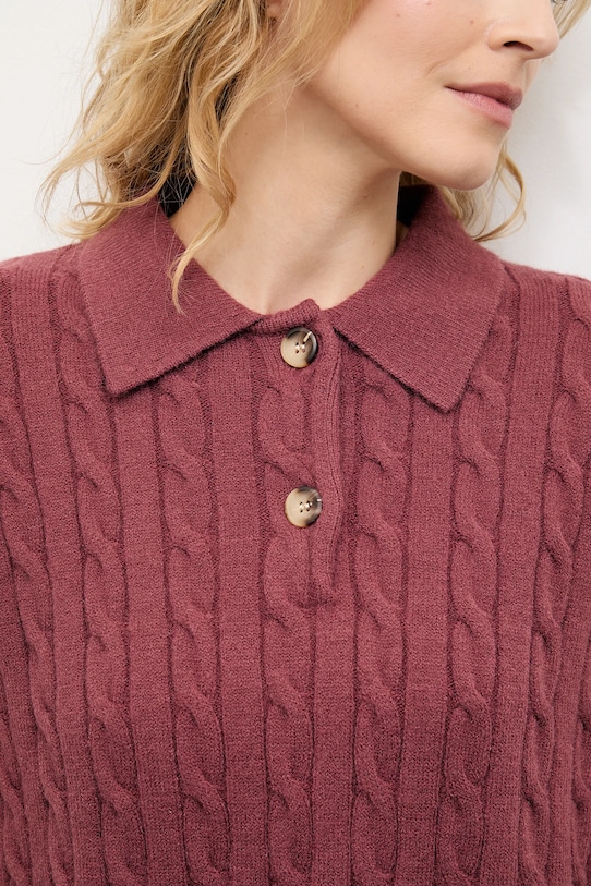 Answear.LAB pulover de cașmir 2726.fh burgundia