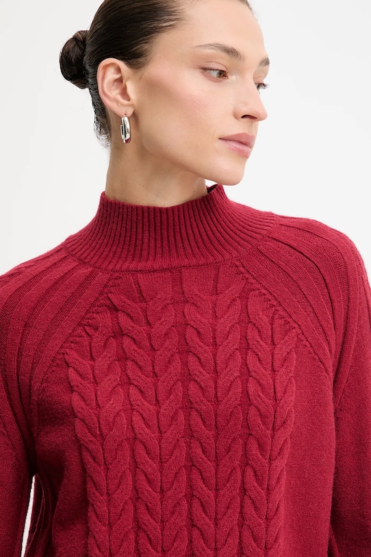 Answear.LAB sweter z kaszmirem czerwony 2727.fh