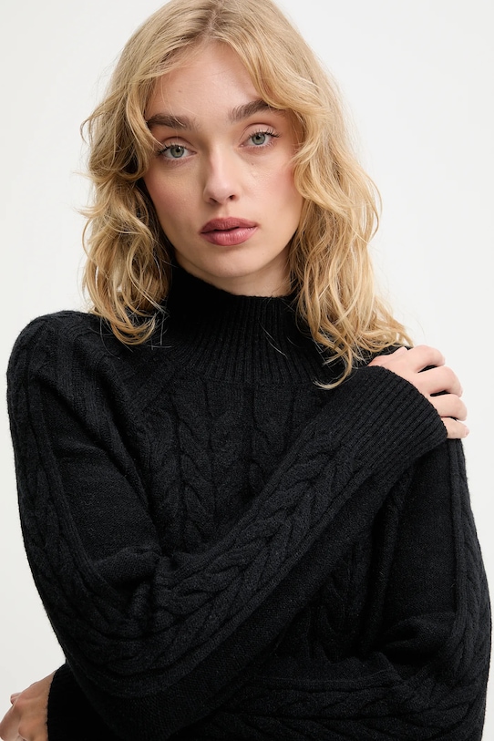 Answear.LAB sweter z kaszmirem czarny 2727.fh