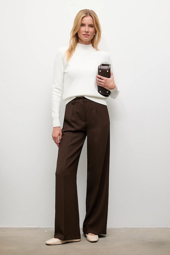 Kašmírový sveter Answear.LAB WF2758.fh béžová WA25