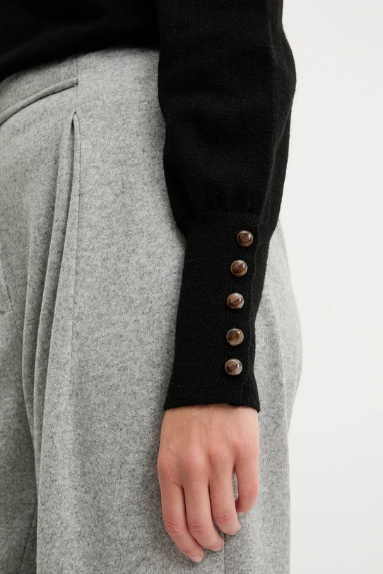 Answear.LAB sweter z wełną ASF2359.fh czarny
