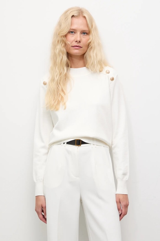 Answear.LAB sweter z kaszmirem beżowy 2656.fh