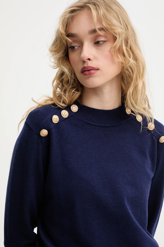 Answear.LAB sweter z kaszmirem granatowy 2656.fh