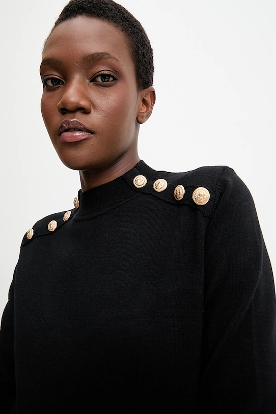 Kašmírový sveter Answear.LAB čierna 2656.fh