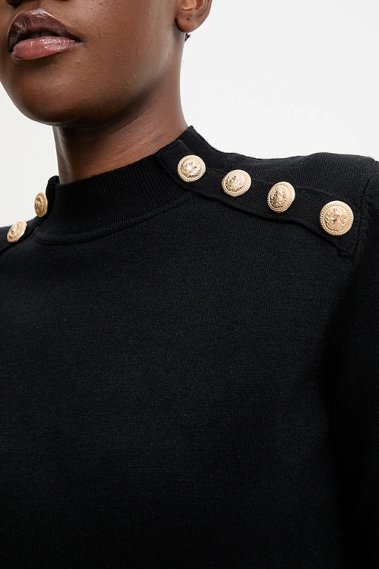 Kašmírový sveter Answear.LAB 2656.fh čierna