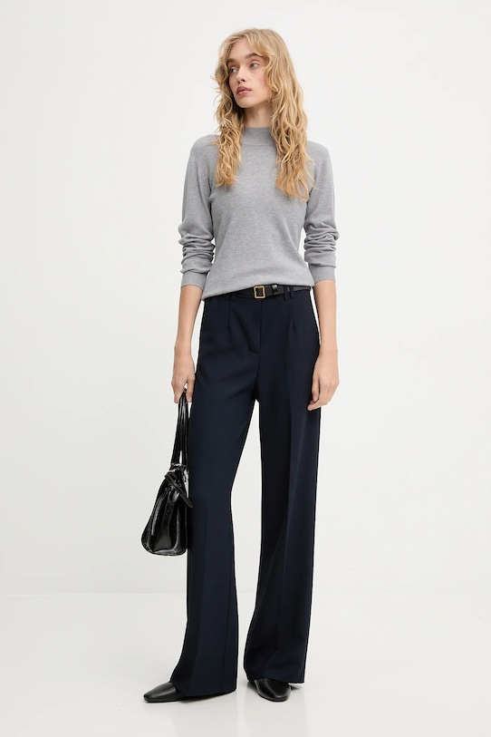 Answear.LAB sweter z kaszmirem ASF2622.wf2407.fh szary WA25