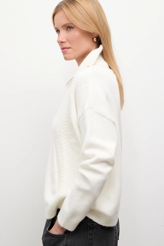 Answear.LAB sweter z kaszmirem 2713.fh beżowy