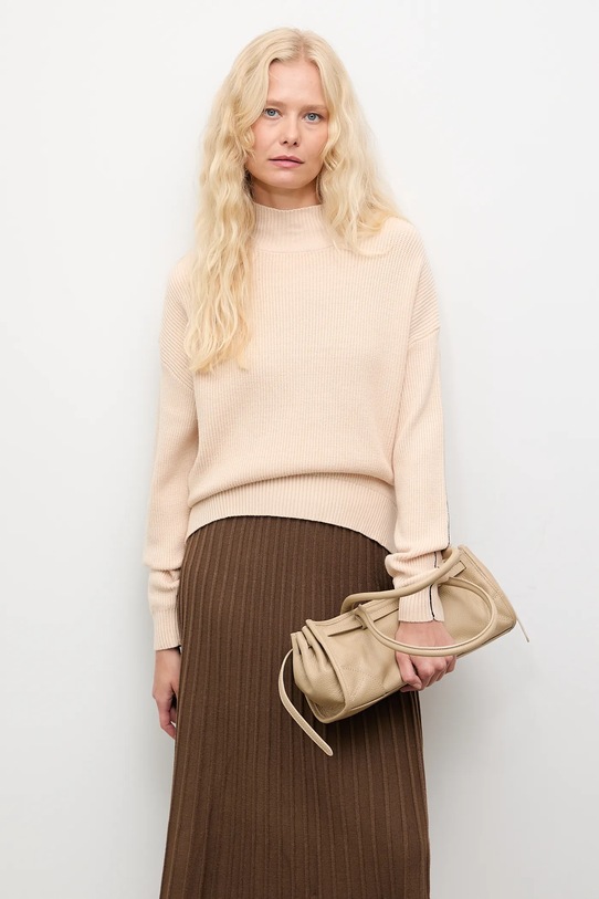 Answear.LAB sweter z kaszmirem 2669.fh beżowy WA25