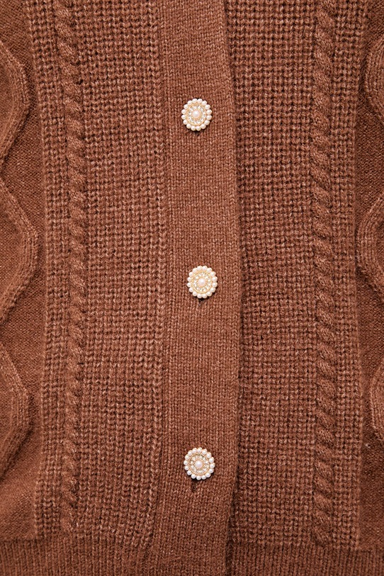 Answear.LAB cardigan din cașmir 2716.fh maro