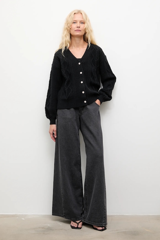 Answear.LAB cardigan din cașmir 2716.fh negru WA25