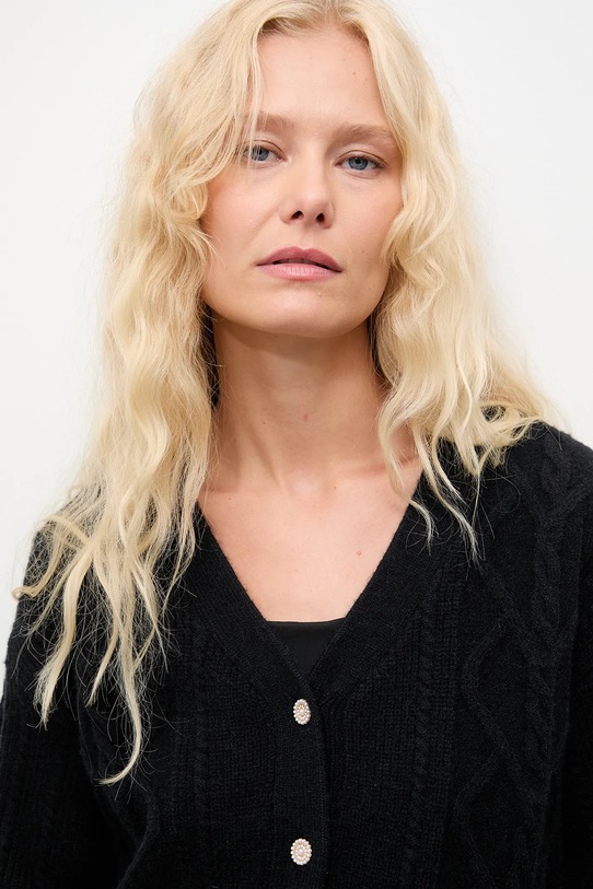 Answear.LAB cardigan din cașmir 2716.fh negru