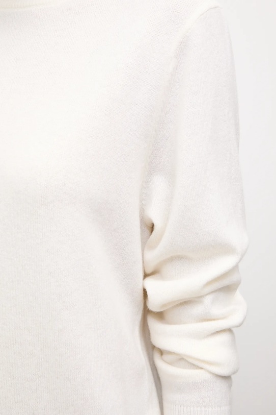 Answear.LAB sweter wełniany WA25-SWD021 beżowy