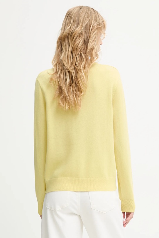 Odzież Answear.LAB sweter wełniany WA25-SWD021 żółty