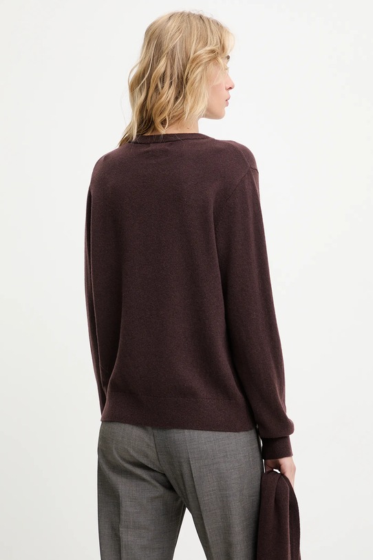 Odzież Answear.LAB sweter wełniany WA25-SWD022 brązowy