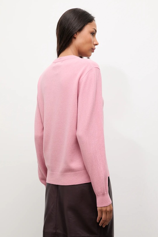 Odzież Answear.LAB sweter wełniany WA25-SWD027 różowy