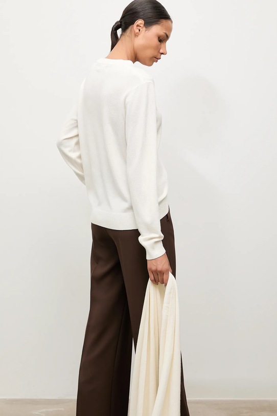 Odzież Answear.LAB sweter wełniany WA25-SWD028 beżowy