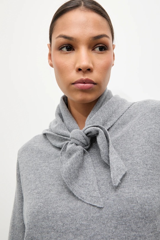 Answear.LAB sweter wełniany WA25-SWD029 szary