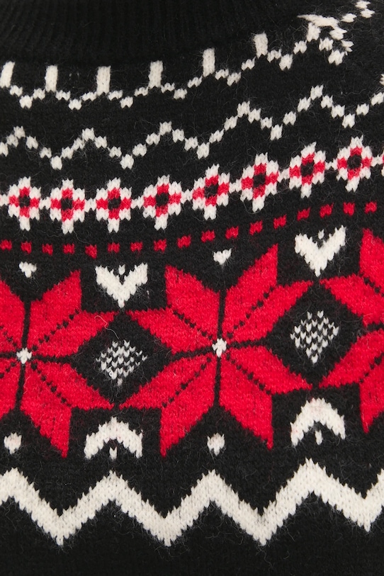 Answear.LAB sweter z dodatkiem wełny lu6002.fh czarny