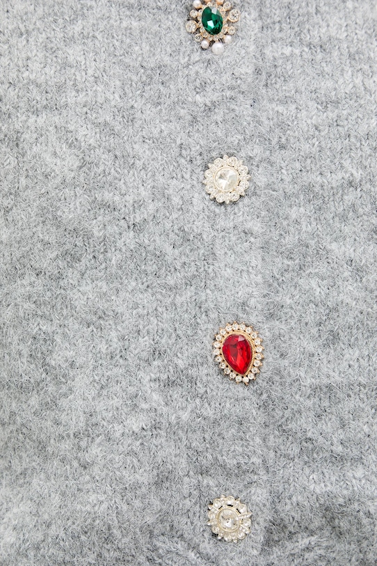 Vuneni kardigan Answear.LAB lu2411.fh siva