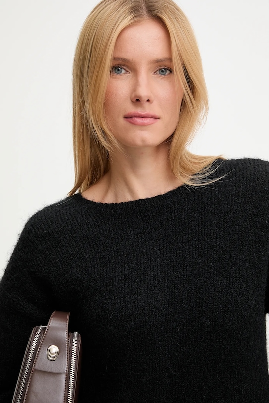 Answear.LAB pulover de lana negru 2521.FH