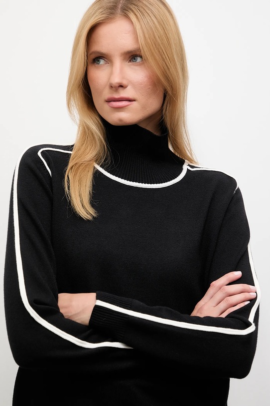 Answear.LAB sweter z wełną czarny 2520